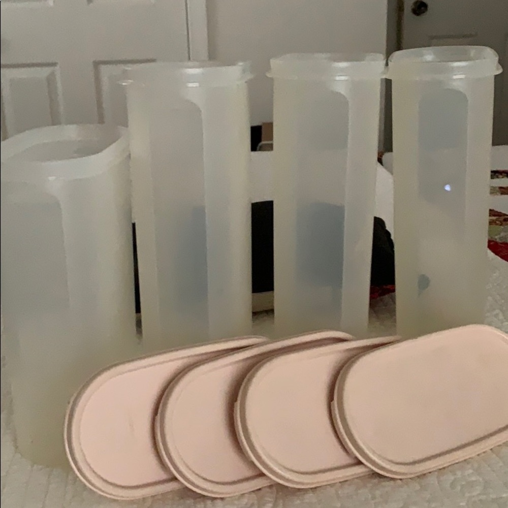 Tupperware storage containers